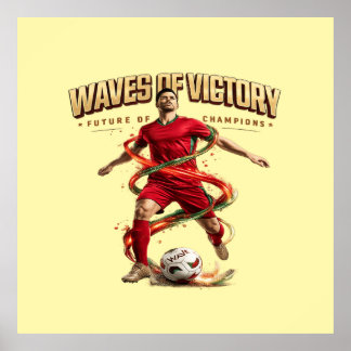golven van overwinning poster