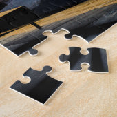 Golven van Sunset Gold Legpuzzel (Zijkant)