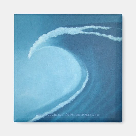 Golven van verandering magneet (Voorkant)