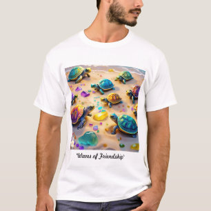 "Golven van vriendschap" T-shirt