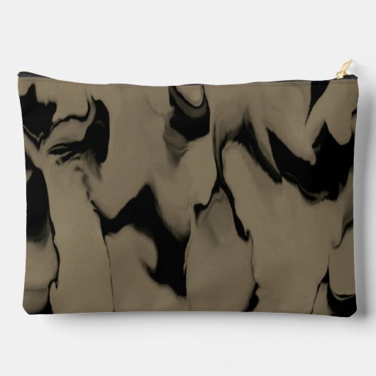 Golven van zwart en bruin etui (Achterkant)