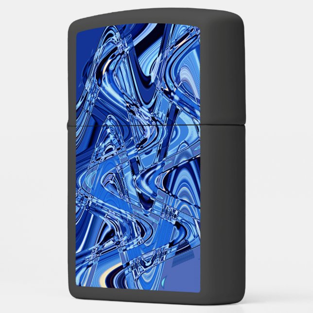 golven wegen in blauw (Links)