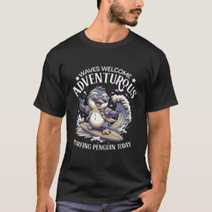 Golven welkom avontuurlijk t-shirt