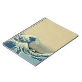 Golven Zee Boat Notitieboek (Linkerzijde)