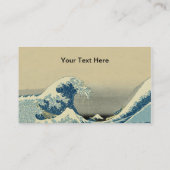  Golven Zee Boat Visitekaartje (Achterkant)