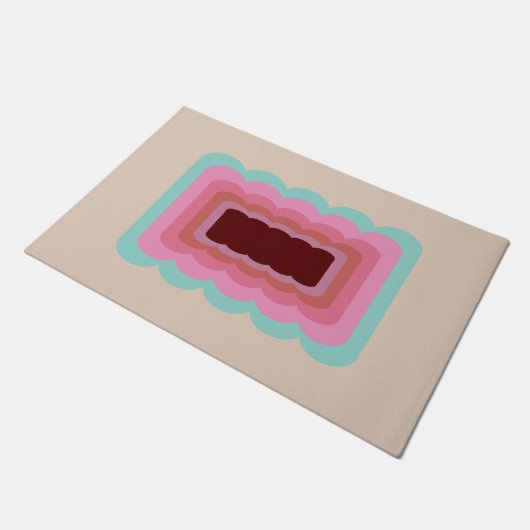  golvend Abstract Deurmat (Schuin)