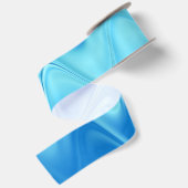 Golvend Blauw Abstract Lint (Achterkant)