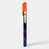 Golvend Meerkleurig Abstract Case-Mate iPhone Case (Achterkant / Links)