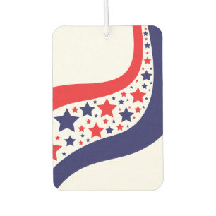 Golvend Patriottisch Abstract Luchtverfrisser