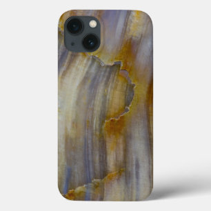 Golvend versteend hout iPhone 13 hoesje