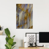 Golvend versteend hout poster (Thuiskantoor)