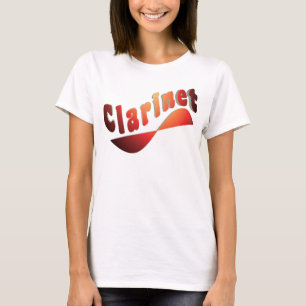 golvende klarinet t-shirt