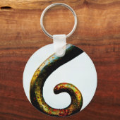 Golvende leuning sleutelhanger (Voorkant)