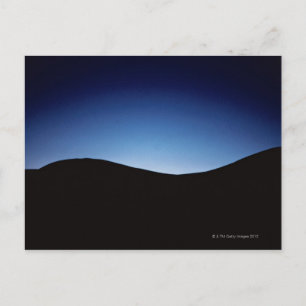 Golvende lijn van Horizon Briefkaart