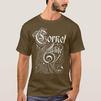 Golvende muziek Cornet Life T-shirt