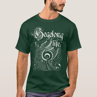 Golvende muziek Hegelong Life T-shirt