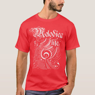 Golvende muziek Melodica Life T-shirt