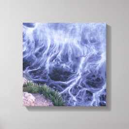 golvende oceaan canvas afdruk