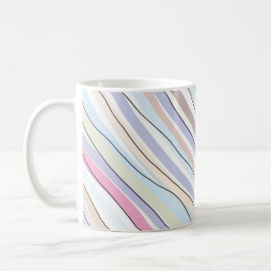 Golvende Pastelkleuren Koffiemok