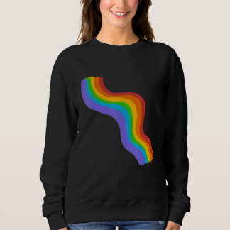 Golvende Regenboog ROYGBIV Pride Regenboog 2 Trui