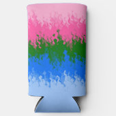 Golvende Trippy Abstract Omniromantische Pride Vla (Voorkant)