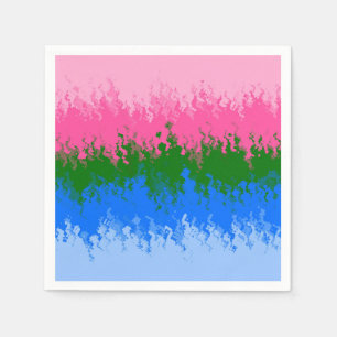 Golvende Trippy Abstract Omniromantische Pride Vla Servet