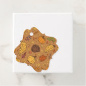 Golvende Vierkante Bedankjes Labels (In situ)