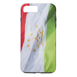 Golvende Vlag van Tajikistan iPhone 8 Plus / 7 Plus Hoesje
