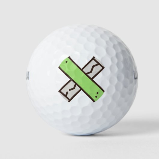 gom golfballen (Voorkant)