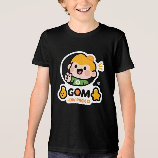 Gom How Pacco Tri-Blend Shirt (Voorkant)