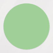 gom leder, Bleek leder, pixie groen, Labels (Design 1)