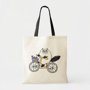 Goma de Firece Rider Organic grocery Canvas tas! Tote Bag