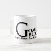 Gomerblog Logo Koffiemok (Voorkant links)