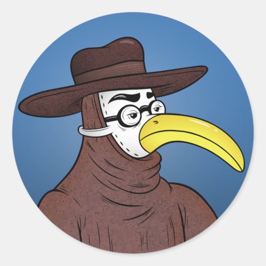 GomerBlog Ronde Sticker (Voorkant)