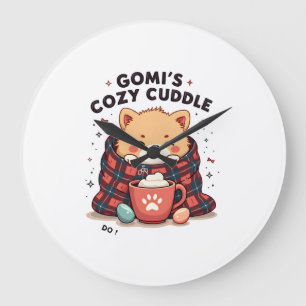 Gomis Cozy Cuddle Vintage Hond Deken Ontwerp Niet Grote Klok
