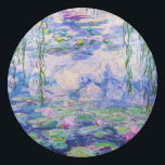 Gomme Claude Monet - Nymphéas / Nymphéas 1919<br><div class="desc">Nymphéas (W.1852) - Claude Monet,  Huile sur toile,  1916-1919</div>