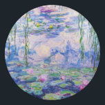 Gomme Claude Monet - Nymphéas / Nymphéas 1919<br><div class="desc">Nymphéas (W.1852) - Claude Monet,  Huile sur toile,  1916-1919</div>