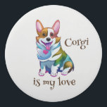 Gomme Corgi orange mignon pour une humeur positive<br><div class="desc">Corgi orange mignon pour une humeur positive. Bien. L'article est adapté à un usage quotidien et comme cadeau pour les vacances.</div>