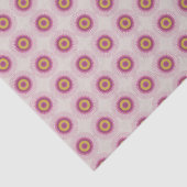 Gommen in Bloem Patroon Decoupage Tissuepapier (Detail)