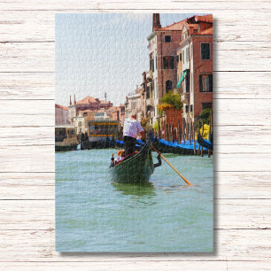 Gondel in Venetië Italië Legpuzzel