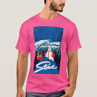 gondel winterreis ski-Poster T-shirt