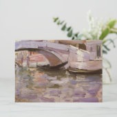 Gondels door John Singer Sargent, Impressionisme K (Staand voorkant)