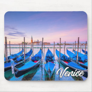 Gondels in het mooie Venetië, Italië Muismat