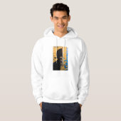 Gondola en waterrimpels, Italië Hoodie (Voorkant volledig)
