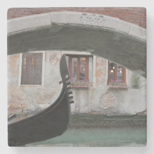 Gondola op het Canal van Venetië Stenen Onderzetter