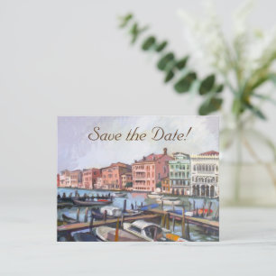 Gondola Save-the-Date Kaarten