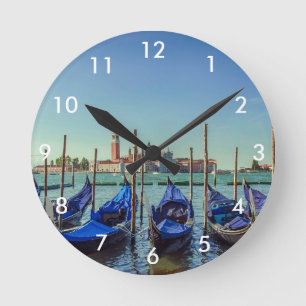 Gondolas in Venetië, Italië Ronde Klok
