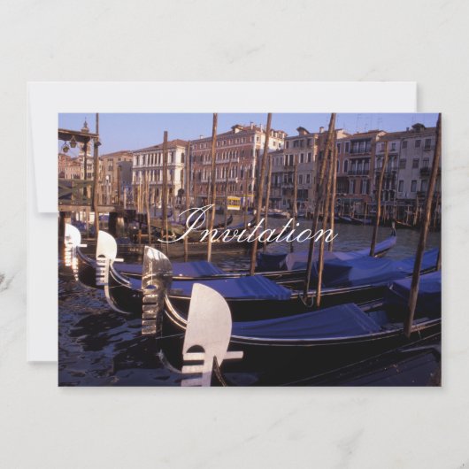 Gondolas Kaart (Voorkant)