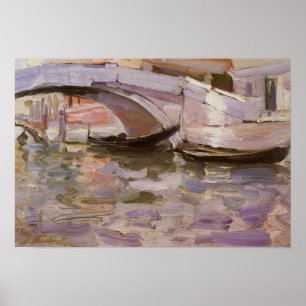 Gondolas van John Singer Sargent, Impressionisme A Poster