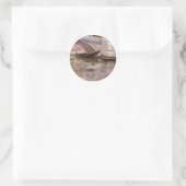 Gondolas van John Singer Sargent, Impressionisme A Ronde Sticker (Tas)